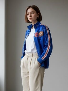 Vintage Fubu Track Suit Jacket size medium